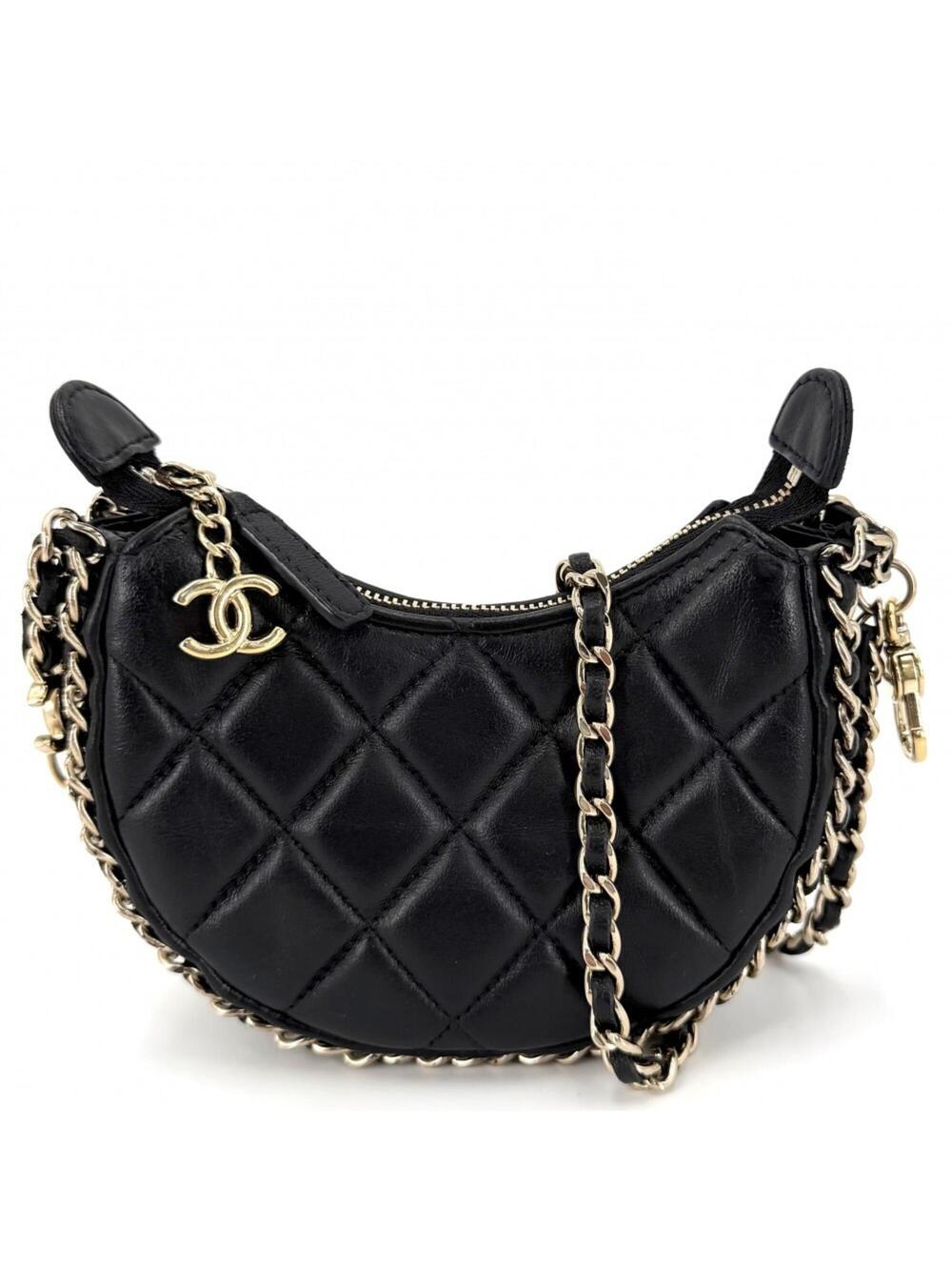 Chanel Chain Around Hook Hobo Quilted #327335C35B